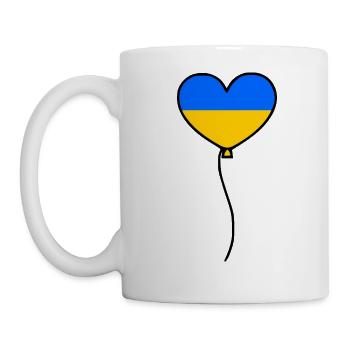 Ukraine - Tasse - Weiß - Links