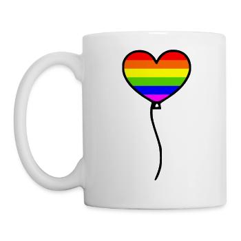 Lgbtq - Tasse - Weiß - Links