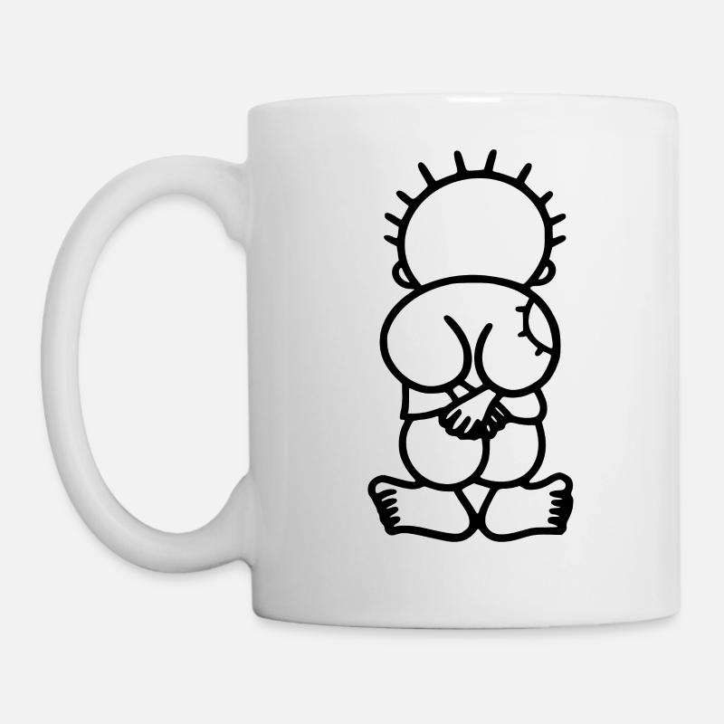 Handala free palestine - Mug blanc - blanc