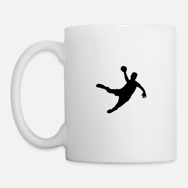 raohandball9black - Mug blanc - blanc