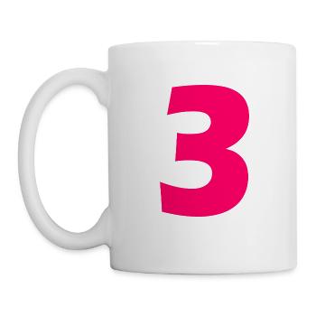 3 - Tasse - Weiß - Links