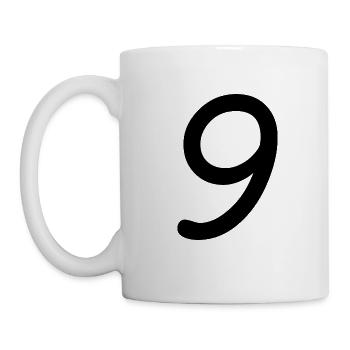 9 - Tasse - Weiß - Links