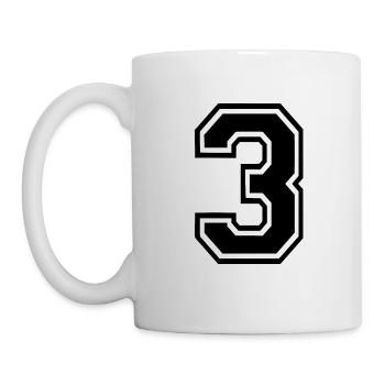 3 - Tasse - Weiß - Links