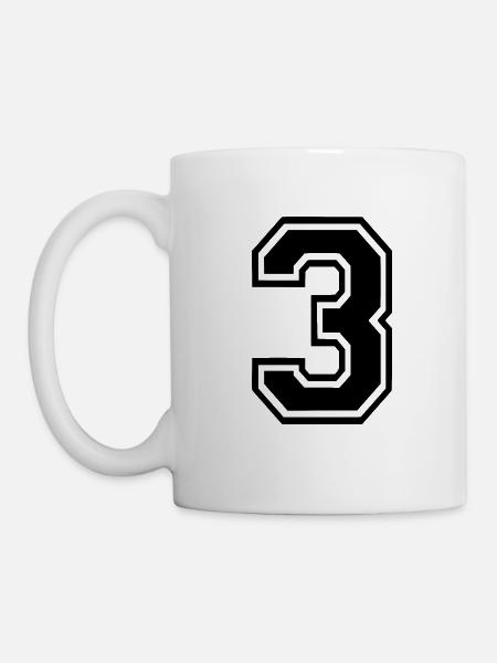 3 - Tasse - Weiß