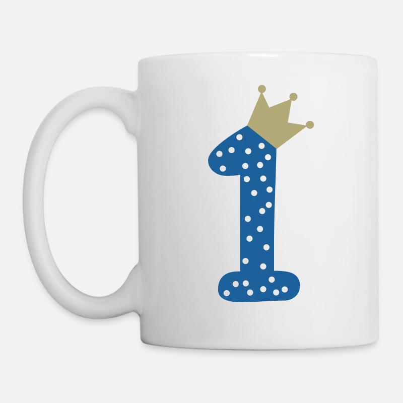erster geburtstag - Tasse - Weiß