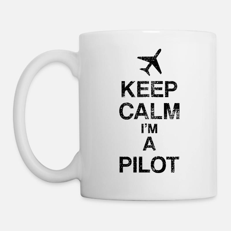 Pilot Pilotenschein Flugplatz Ultra Leicht - Tasse - Weiß