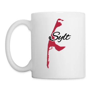Sylt - Tasse - Weiß - Links