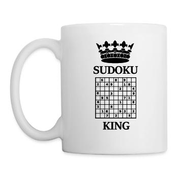Sudoku - Tasse - Weiß - Links