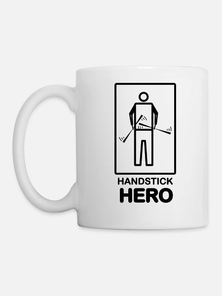 Handstick Hero - Mug - white