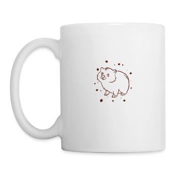 little baby bear - Mug - white - Left