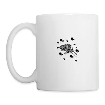 Marten - Ermine - Weasel - Mug - white - Left
