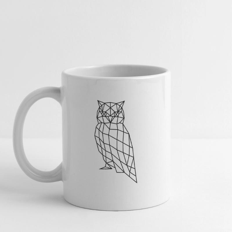 Eule | Vogel | Polygone Tasse