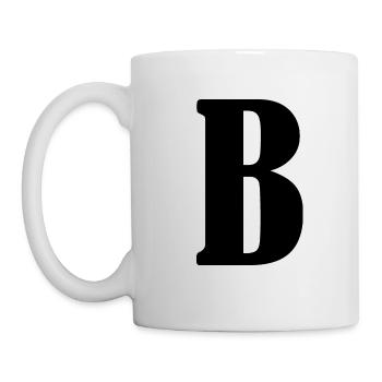 B - Mug - white - Left