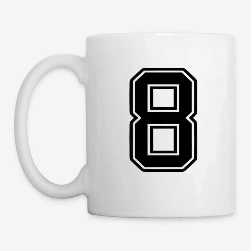 8 - Tasse - Weiß