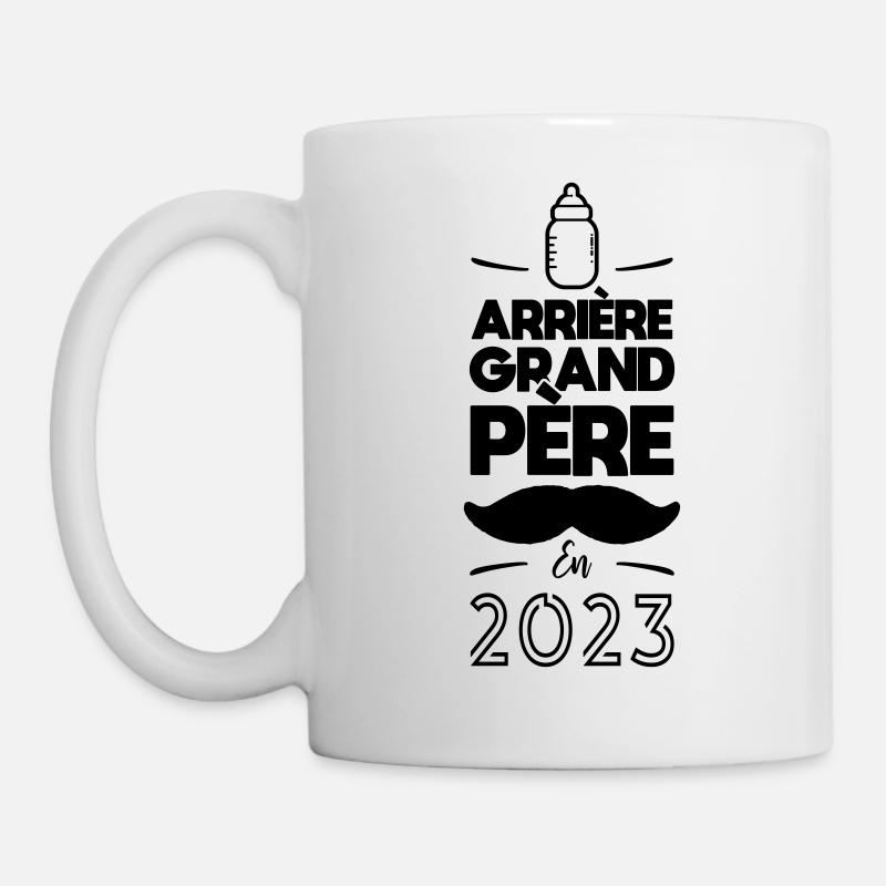 Arrière grand père en 2023 - Mug blanc - blanc