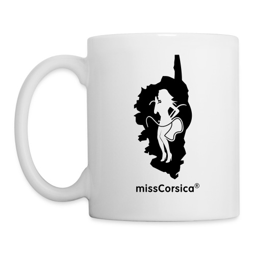 missCorsica et l'île de beauté - Mug blanc