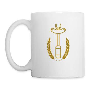 Sausage fork - Grill - Mug - white - Left