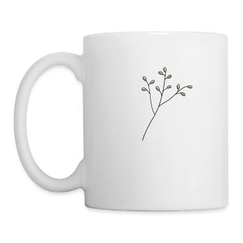 Branche. - Mug blanc - blanc - Gauche
