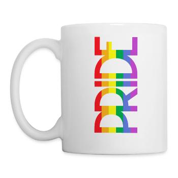 LGBTQ Gay Pride Parade Gay Rechte Gay Rechte - Tasse - Weiß - Links