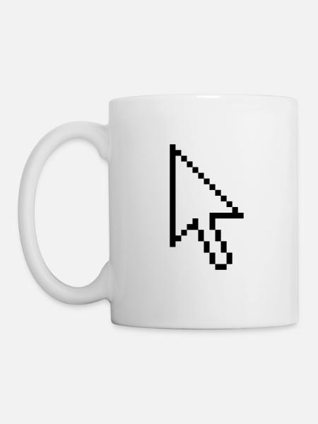 Mouse cursor - Mug - white