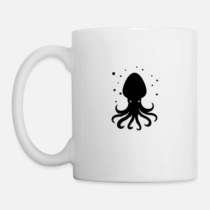 Octopus Octopus Zoo animal tentacules marins - Mug blanc - blanc