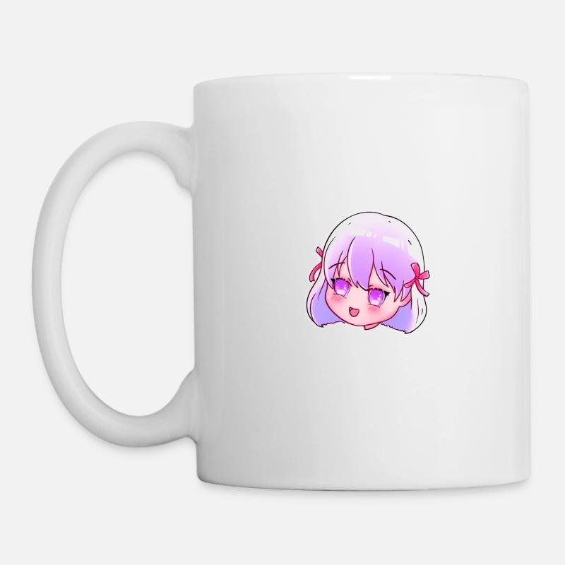 Süßes Anime Mädchen - Tasse - Weiß