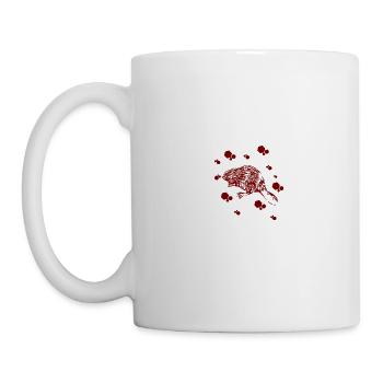 Martre - Hermine - Belette - Mug blanc - blanc - Gauche