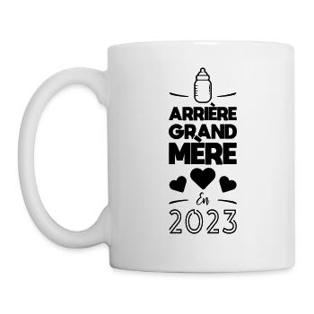Arrière grand mère en 2023 - Mug blanc - blanc - Gauche