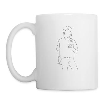 Keep cool - Tasse - Weiß - Links