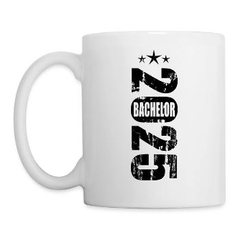 Bachelor 2025 Vintage - Tasse - Weiß - Links