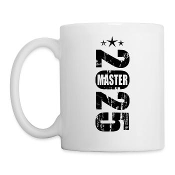 Master 2025 Vintage - Tasse - Weiß - Links