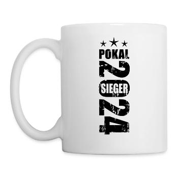 Pokalsieger 2024 - Tasse - Weiß - Links
