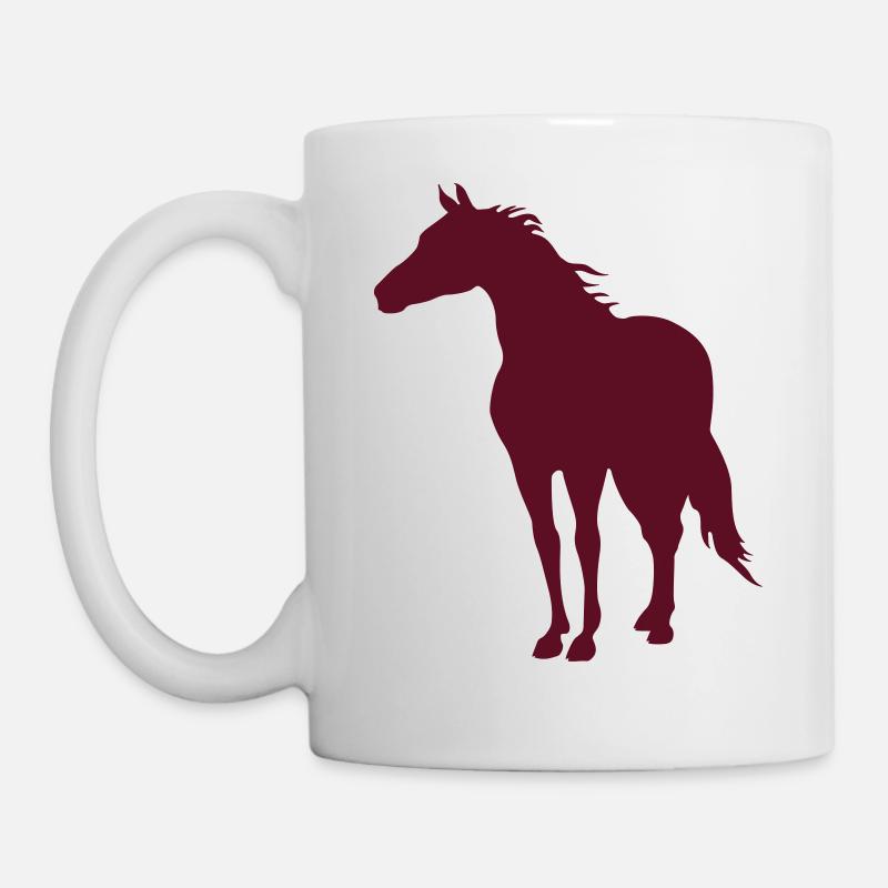 Pferde - Tasse - Weiß
