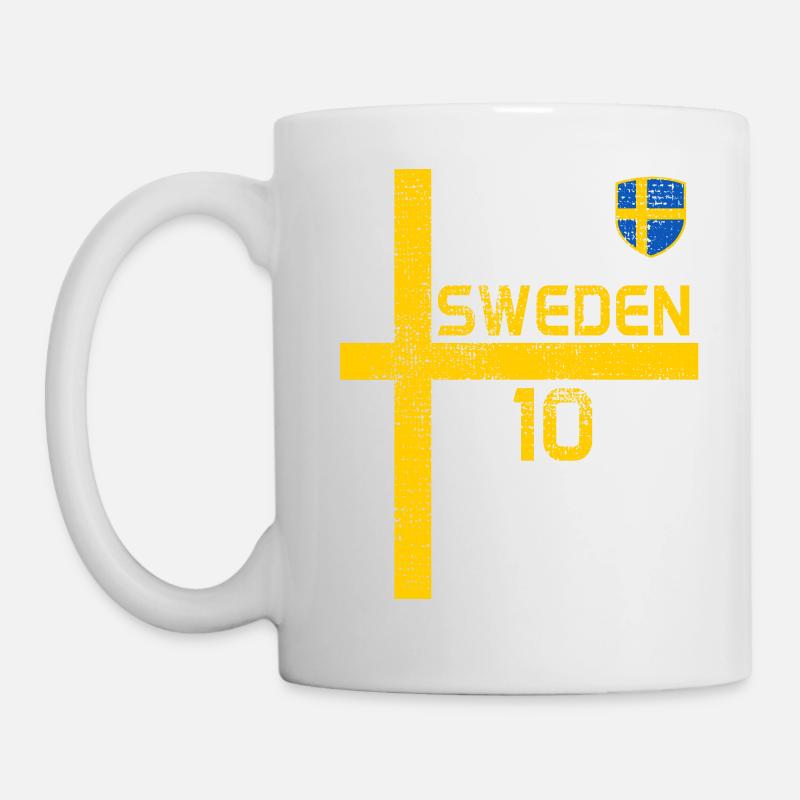 Schweden - Tasse - Weiß