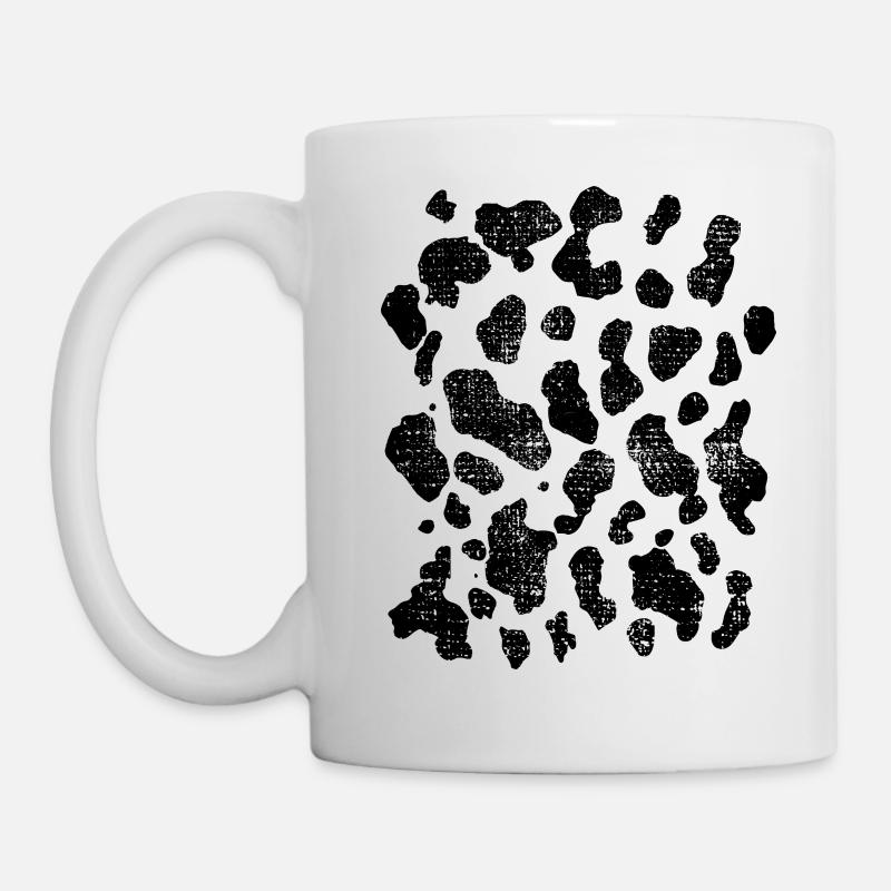 Kuhflecken - Tasse - Weiß