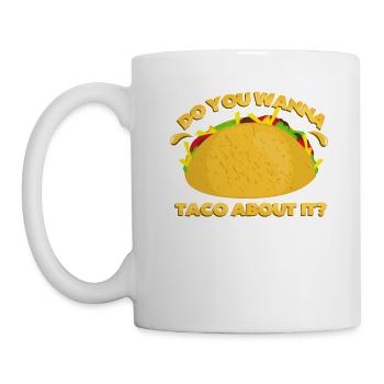 Taco - Tasse - Weiß - Links