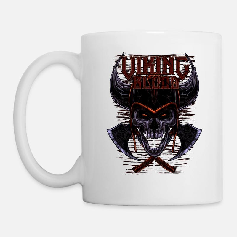 don de sang viking - Mug blanc - blanc