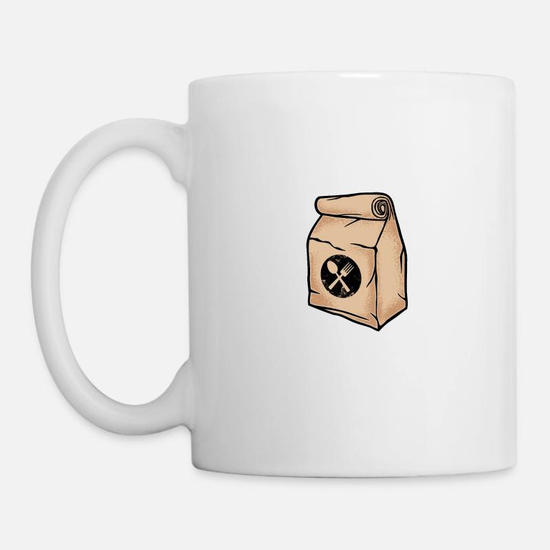 Lebensmittel Geschenk senden - Tasse - Weiß