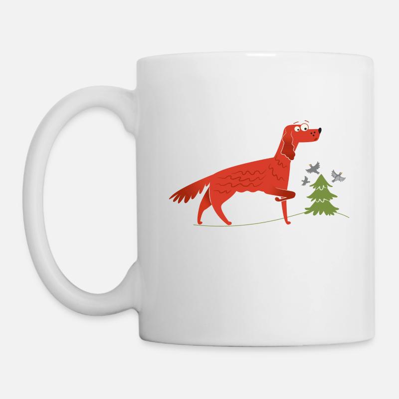 Irish Setter Gift Idea - Mug - white