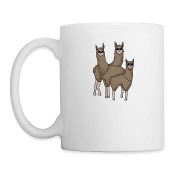 Alpaca squad gift - Mug - white - Left