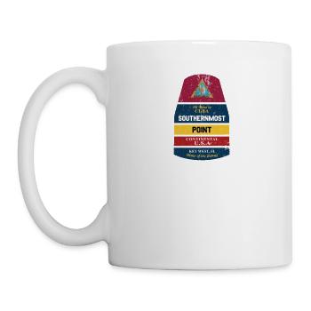 Southernmost Point - Key West Florida Keys - Mug - white - Left