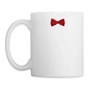 Rote Fliege - Tasse - Weiß - Links
