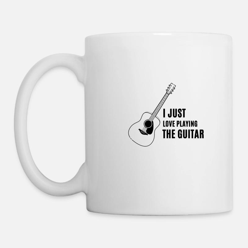 Guitar - Guitar - Mug - white