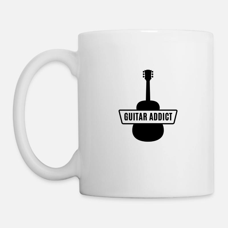 Guitar - Guitar - Mug - white