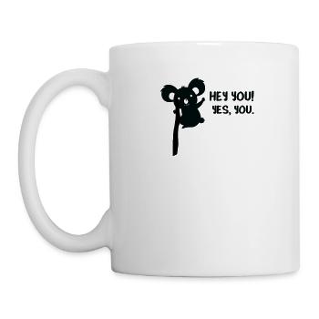 Koala - Tasse - Weiß - Links