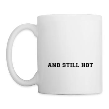 My Husband Is 40 And Still Hot Funny 40th - Mug - white - Left
