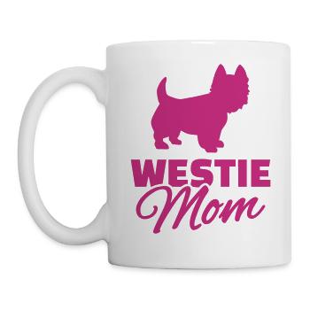 Westie Mom - Mug - white - Left