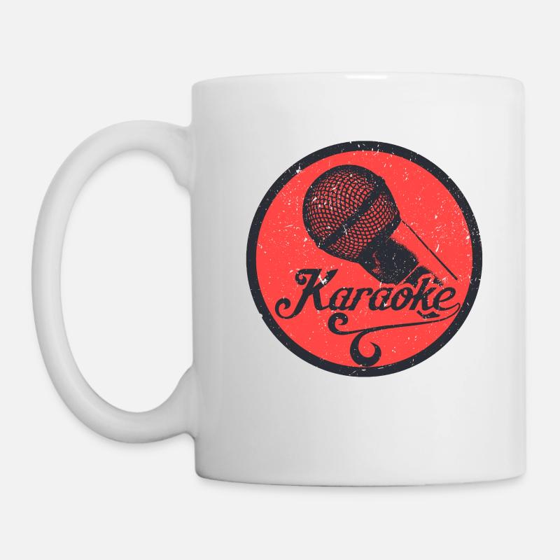 Karaoke - Tasse - Weiß