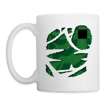 Stromkreis / Strom / Schaltplan / Technik Shirt - Tasse - Weiß - Links