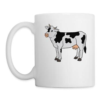 Vache Vaches Farmer Farm Farmer Farmer Gift - Mug blanc - blanc - Gauche